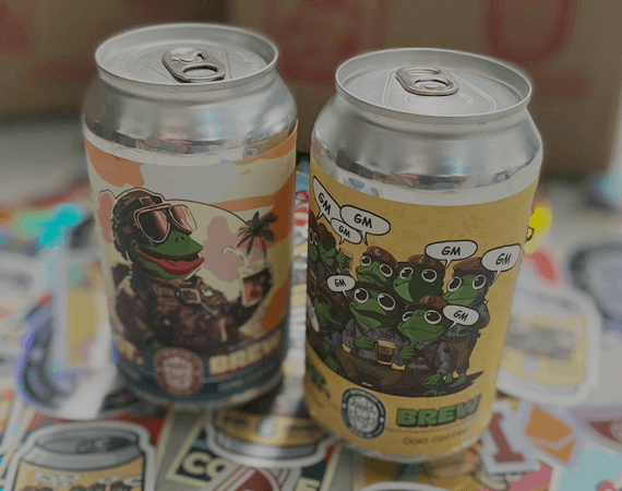 Cold Brew Coffee Boring Brew with Sgt. Pepe