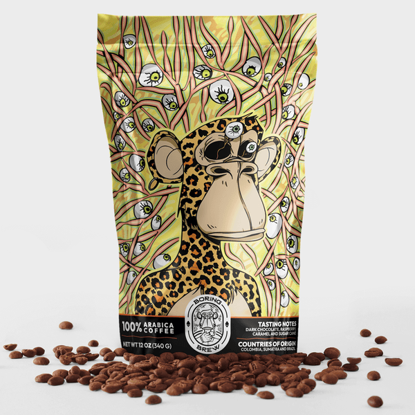 Dark Roast Blend Coffee | Colombia, Sumatra, Brazil | BAYC #3051