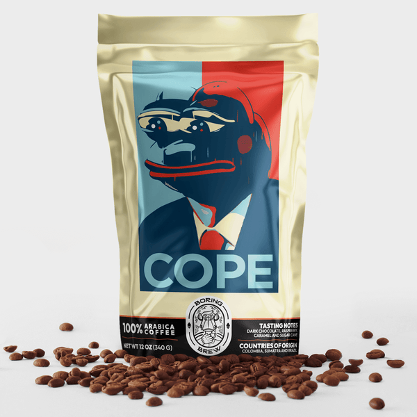 Dark Roast Blend Coffee | Colombia, Sumatra, Brazil | Copepe